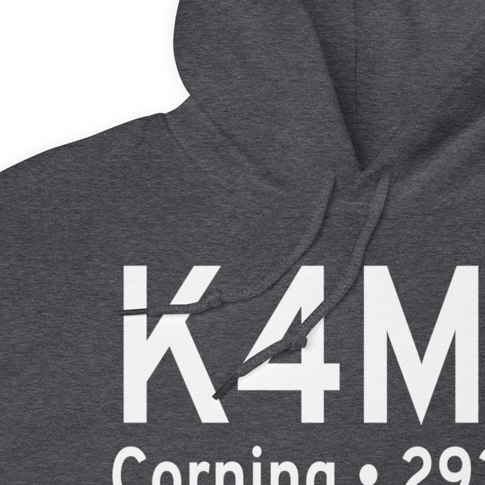 Corning Municipal Airport (K4M9) ICAO Hoodie Sweatshirt 