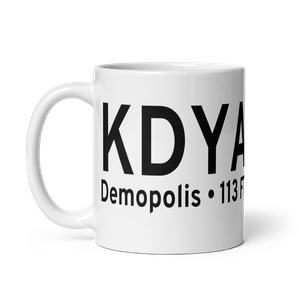 Demopolis Municipal Airport (KDYA) ICAO Mug