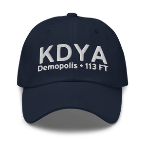 Demopolis Municipal Airport (KDYA) ICAO Hat