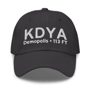 Demopolis Municipal Airport (KDYA) ICAO Hat