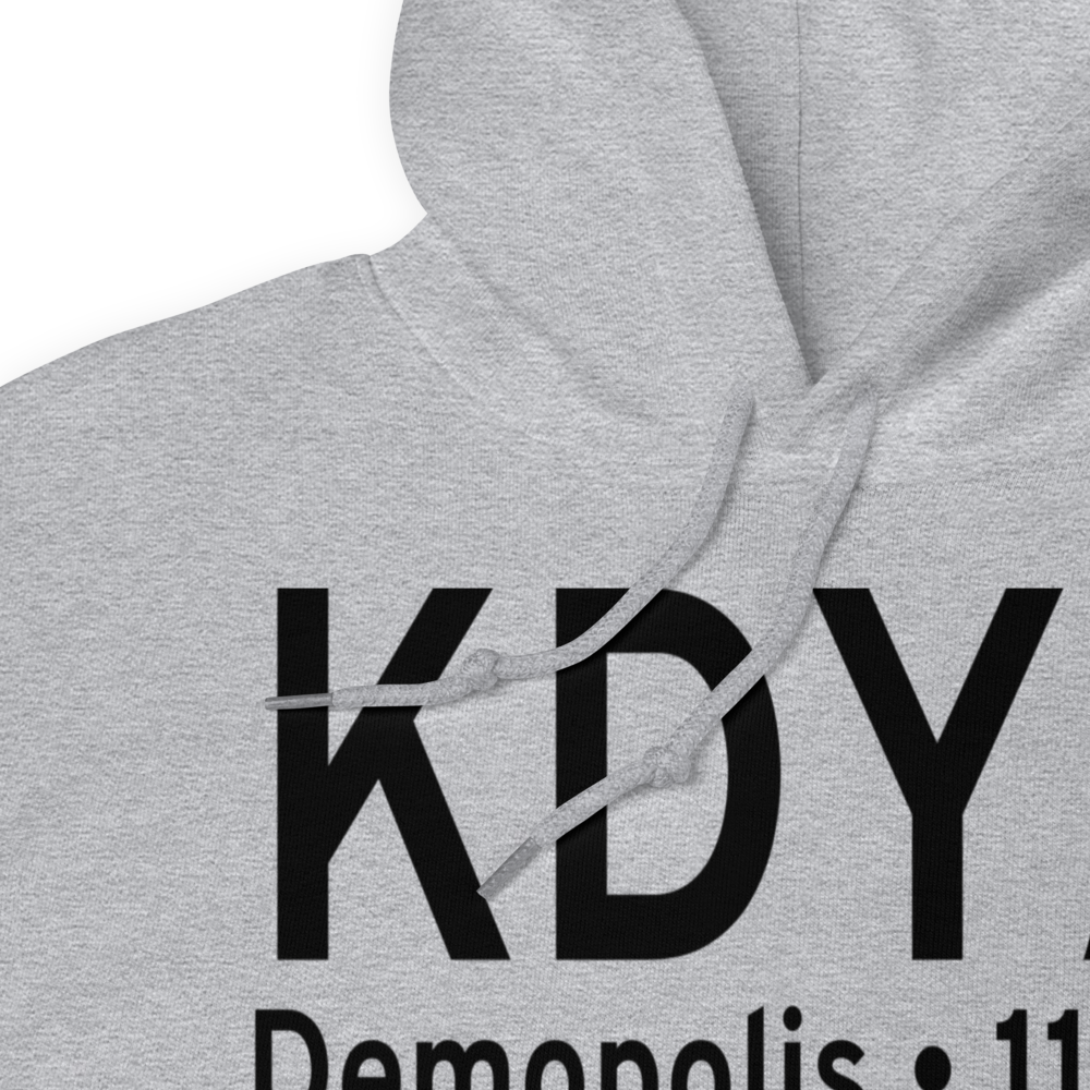 Demopolis Municipal Airport (KDYA) ICAO Hoodie Sweatshirt 