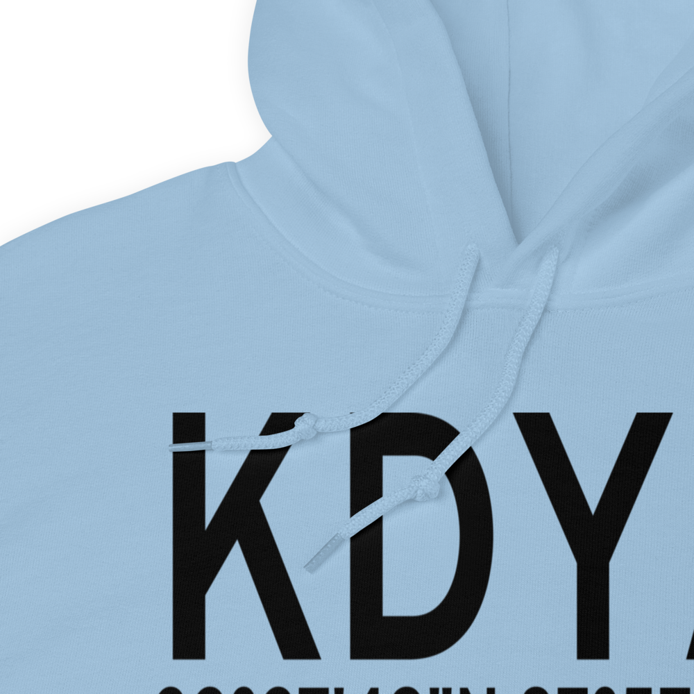 Demopolis Municipal Airport (KDYA) ICAO Hoodie Sweatshirt 
