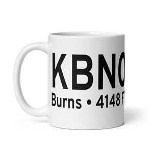 Burns Municipal Airport (KBNO) ICAO Mug
