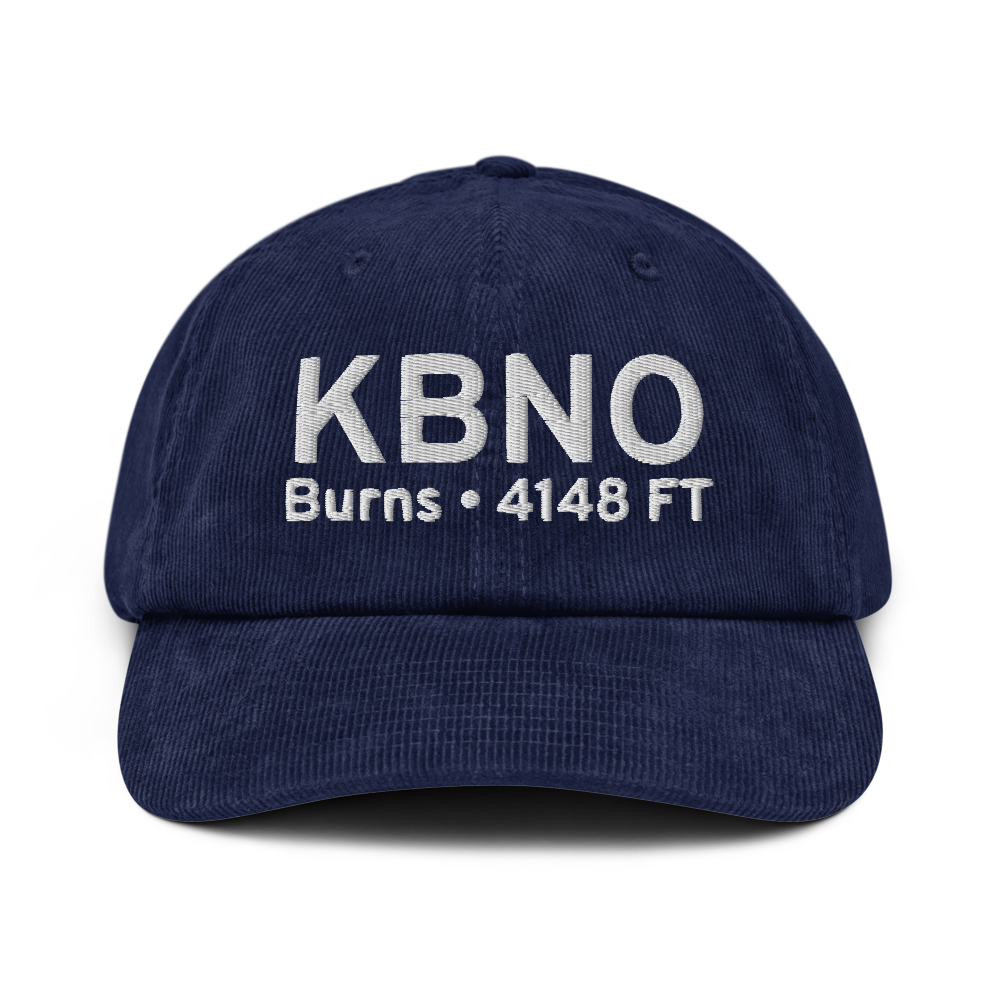 Burns Municipal Airport (KBNO) ICAO Hat 