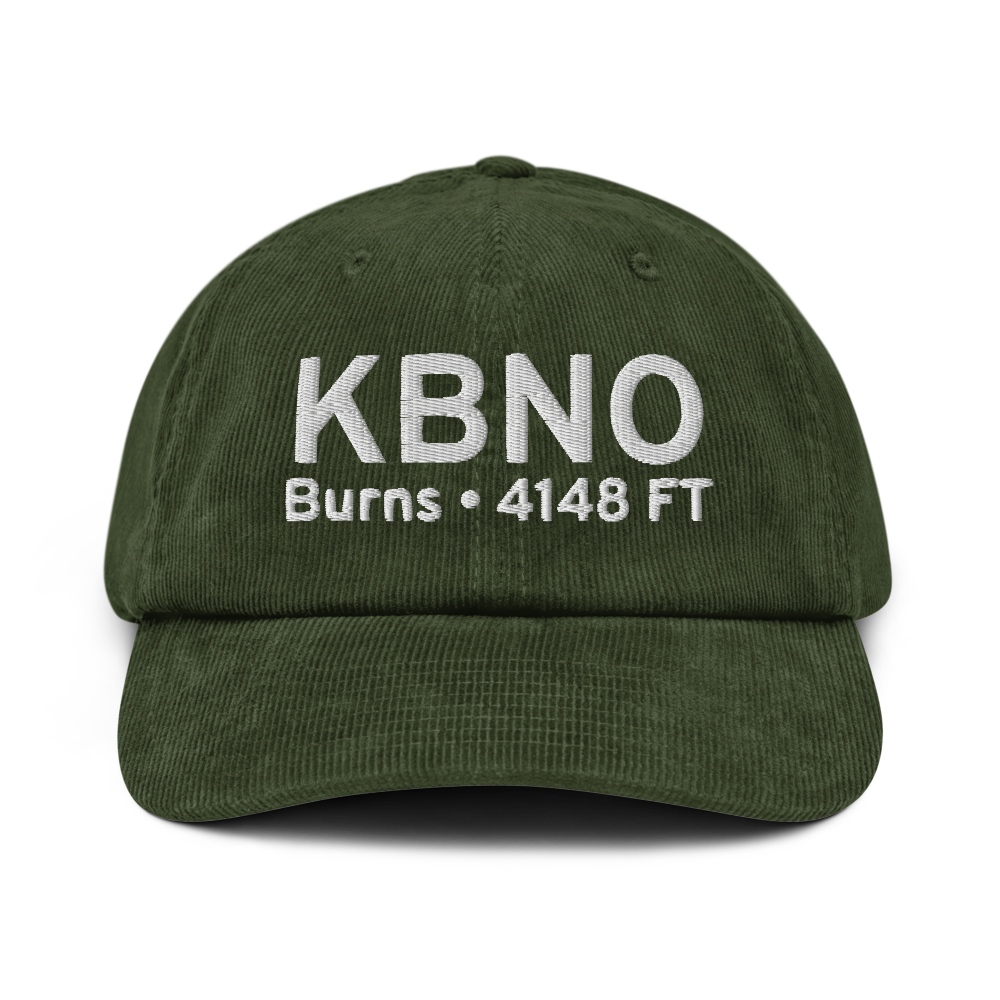 Burns Municipal Airport (KBNO) ICAO Hat 