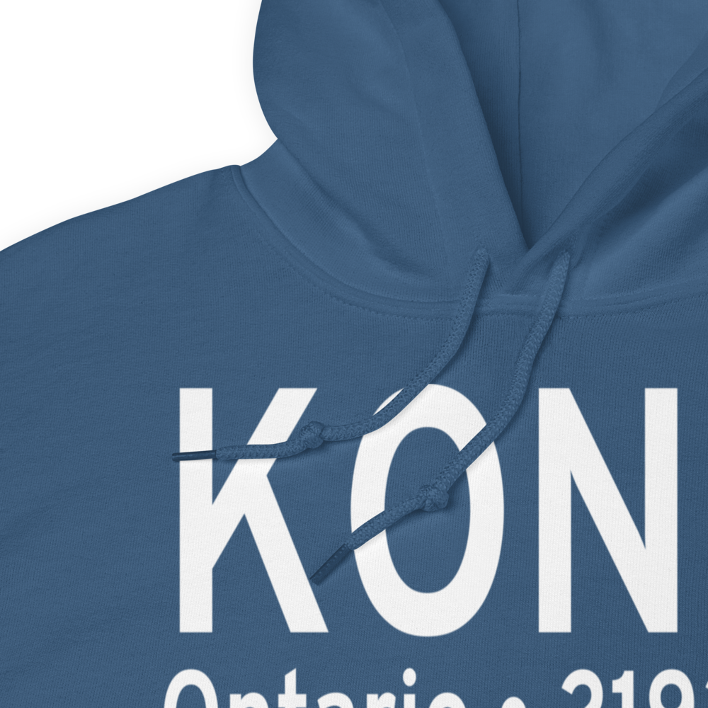 Ontario Municipal Airport (KONO) ICAO Hoodie Sweatshirt 