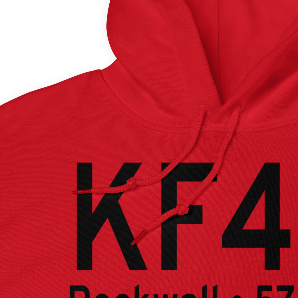 Rockwall Municipal Airport (KF46) ICAO Hoodie Sweatshirt 