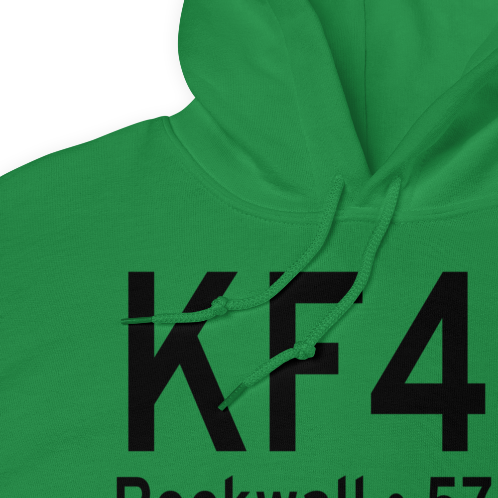 Rockwall Municipal Airport (KF46) ICAO Hoodie Sweatshirt 