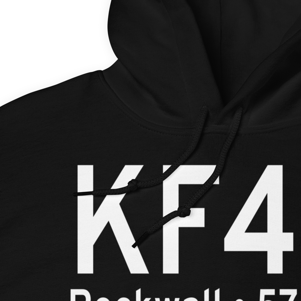 Rockwall Municipal Airport (KF46) ICAO Hoodie Sweatshirt 