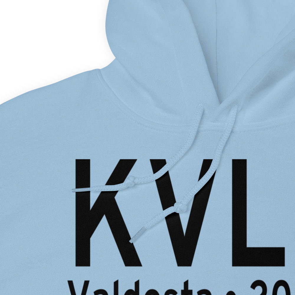 Valdosta Regional Airport (KVLD) ICAO Hoodie Sweatshirt 
