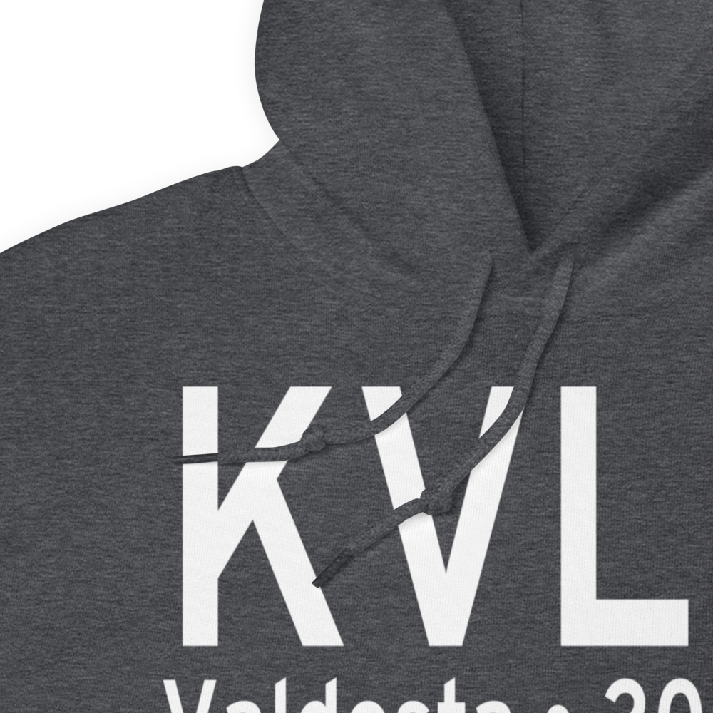Valdosta Regional Airport (KVLD) ICAO Hoodie Sweatshirt 