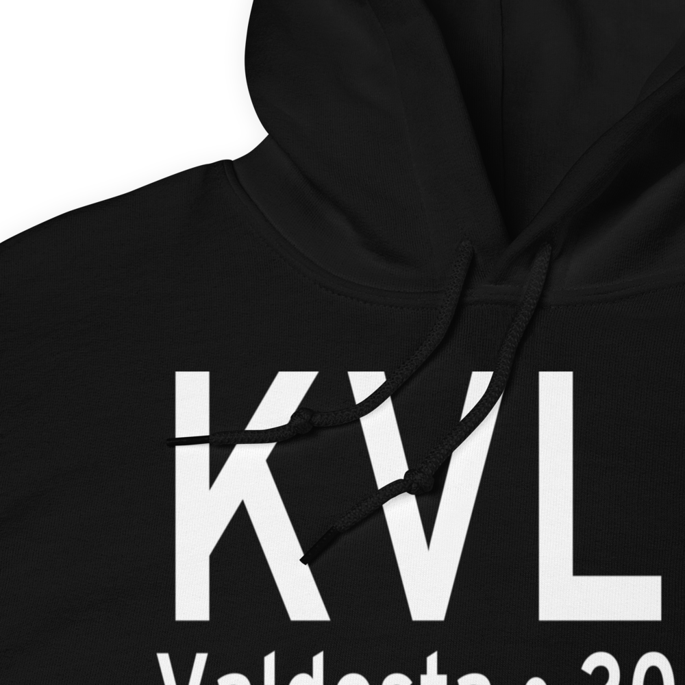 Valdosta Regional Airport (KVLD) ICAO Hoodie Sweatshirt 