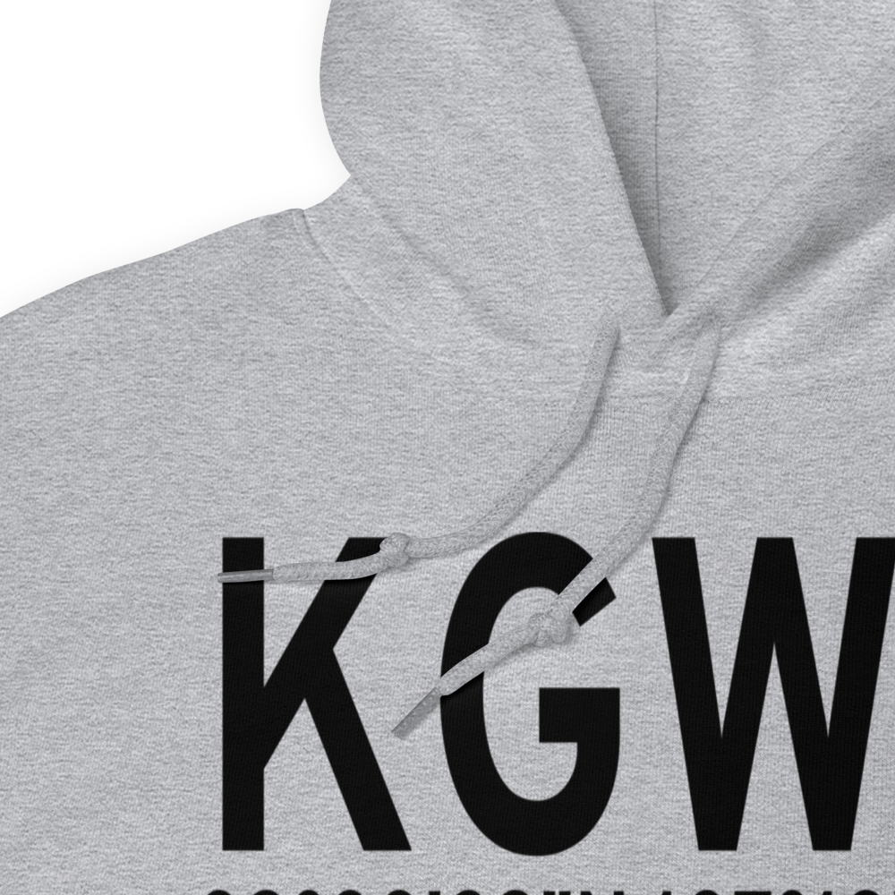 Glenwood Springs Municipal Airport (KGWS) ICAO Hoodie Sweatshirt 