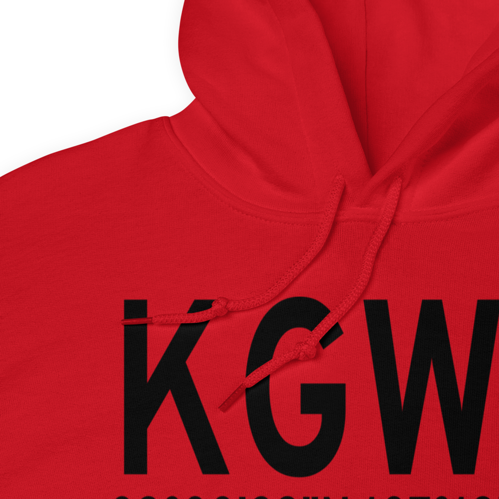 Glenwood Springs Municipal Airport (KGWS) ICAO Hoodie Sweatshirt 