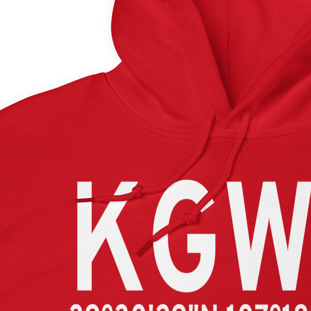 Glenwood Springs Municipal Airport (KGWS) ICAO Hoodie Sweatshirt 