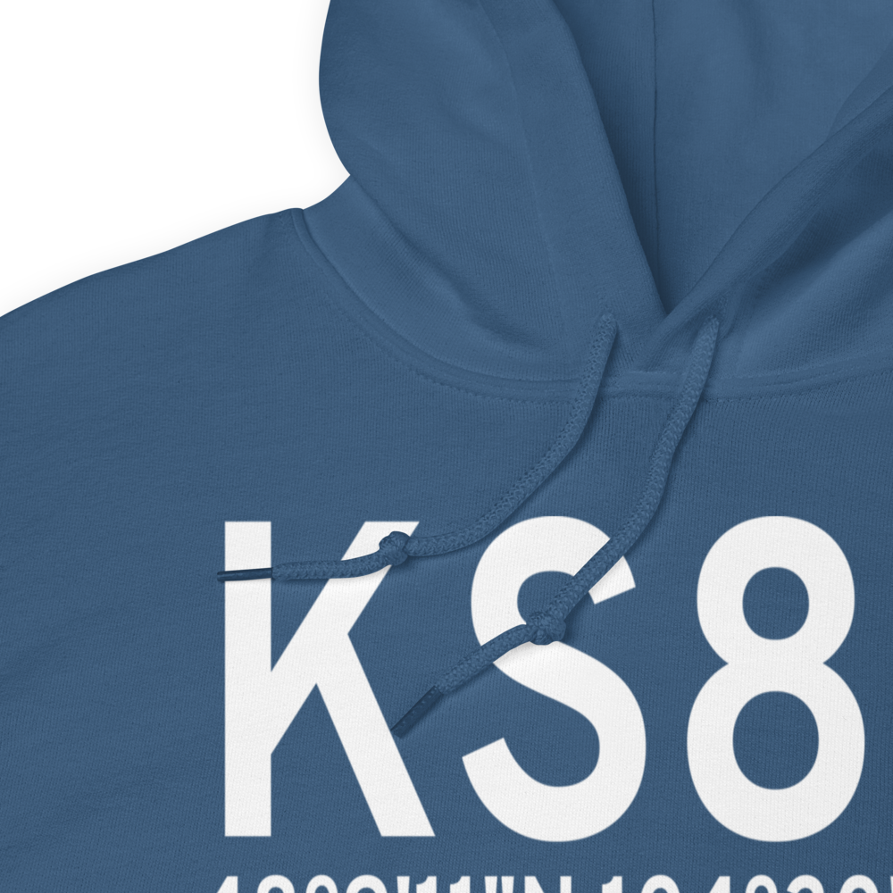 Big Sky Field (KS85) ICAO Hoodie Sweatshirt 