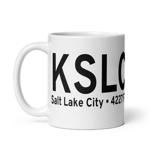 Salt Lake City International Airport (KSLC) ICAO Mug