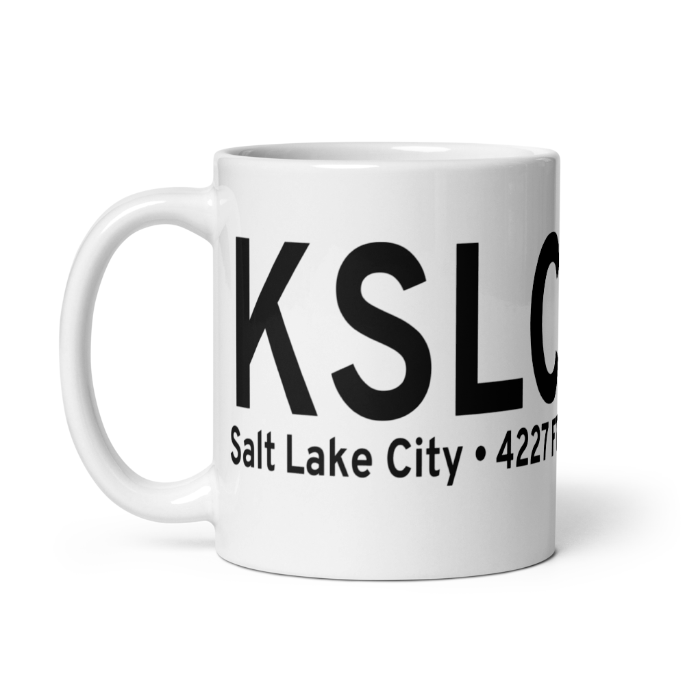 Salt Lake City International Airport (KSLC) ICAO Mug 