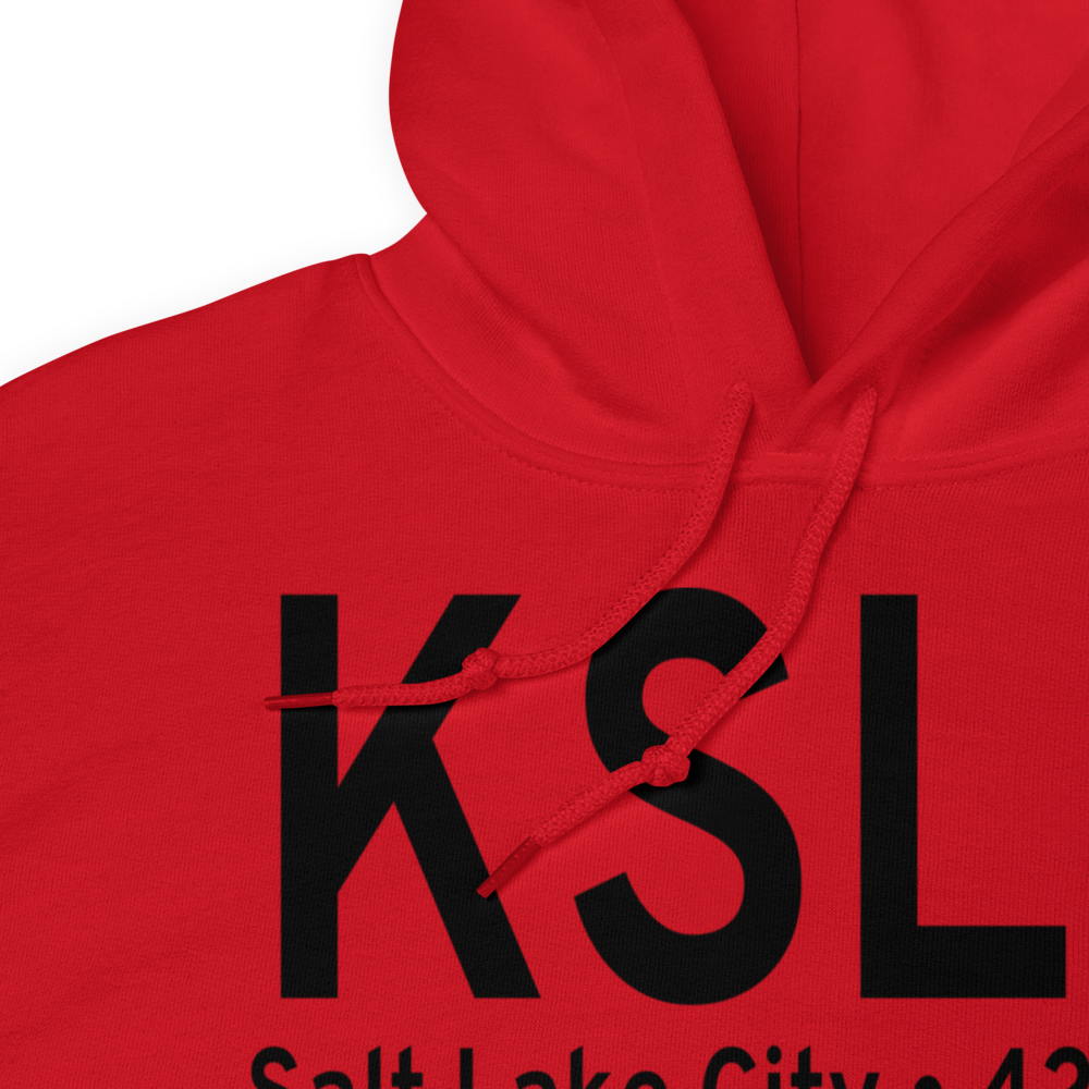 Salt Lake City International Airport (KSLC) ICAO Hoodie Sweatshirt 
