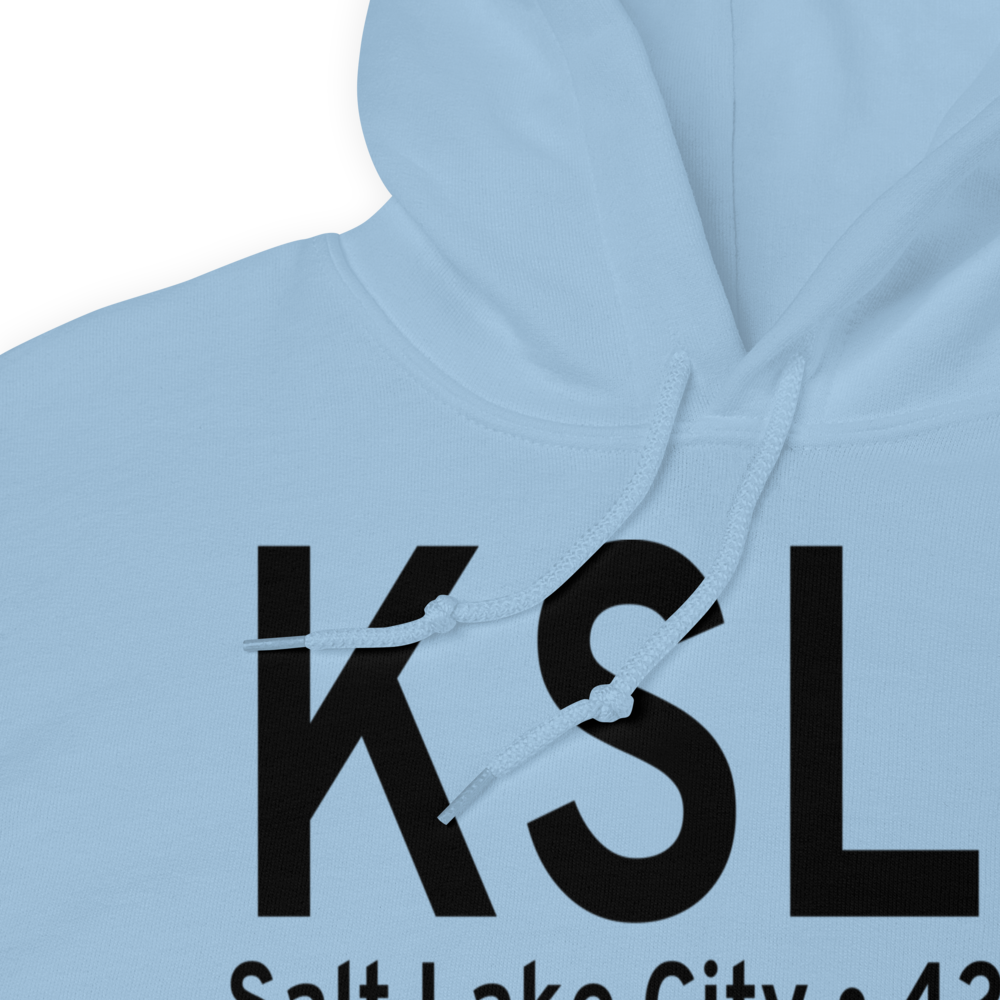 Salt Lake City International Airport (KSLC) ICAO Hoodie Sweatshirt 