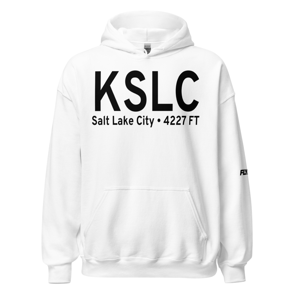 Salt Lake City International Airport (KSLC) ICAO Hoodie Sweatshirt 