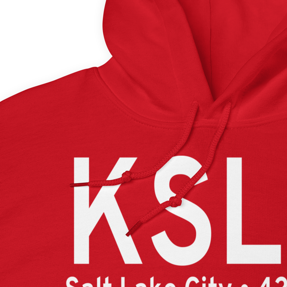 Salt Lake City International Airport (KSLC) ICAO Hoodie Sweatshirt 