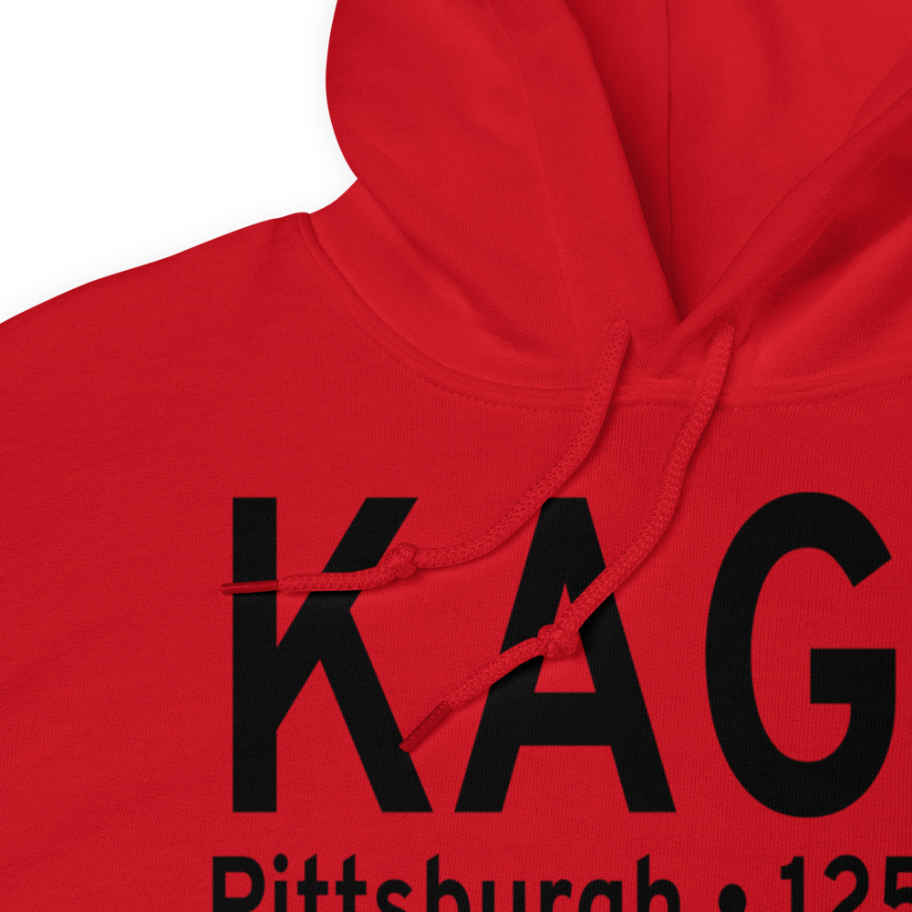 Allegheny County Airport (KAGC) ICAO Hoodie Sweatshirt 