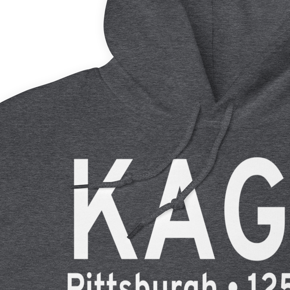 Allegheny County Airport (KAGC) ICAO Hoodie Sweatshirt 