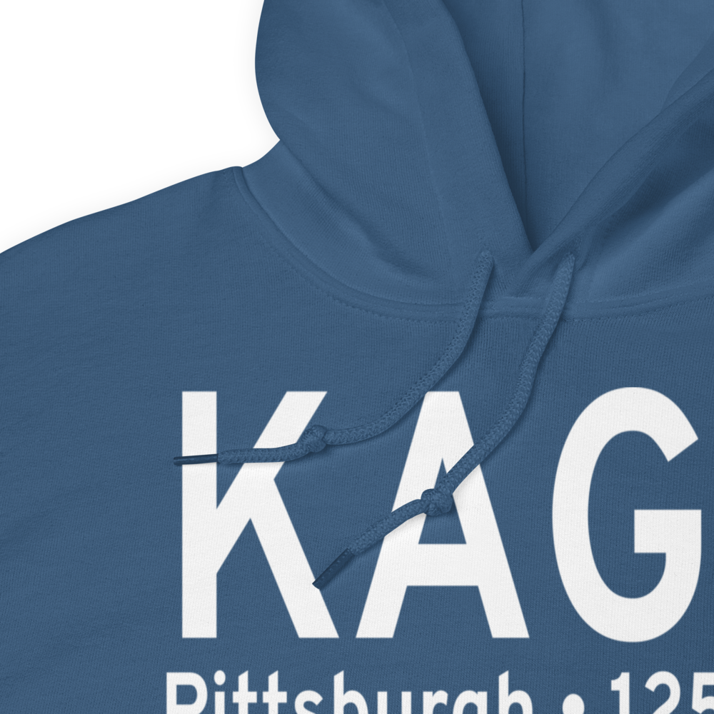 Allegheny County Airport (KAGC) ICAO Hoodie Sweatshirt 