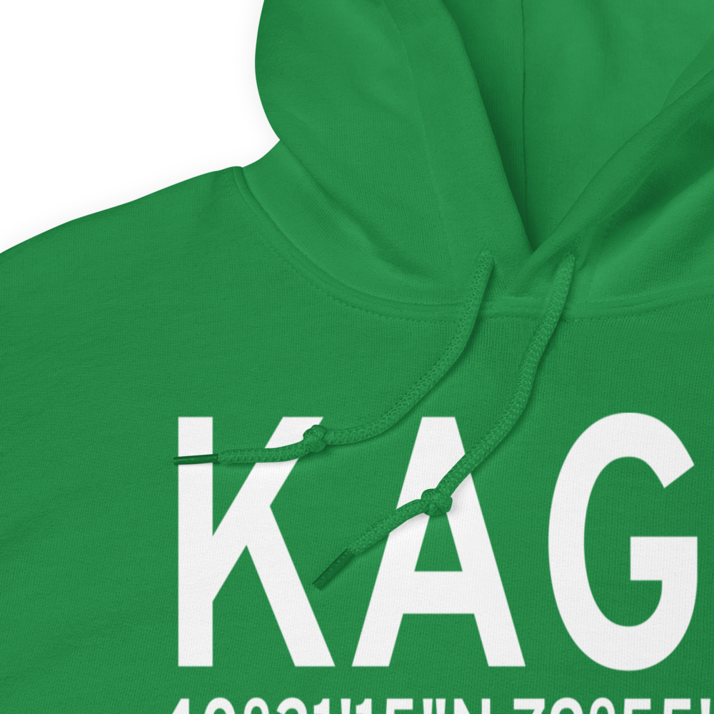 Allegheny County Airport (KAGC) ICAO Hoodie Sweatshirt 