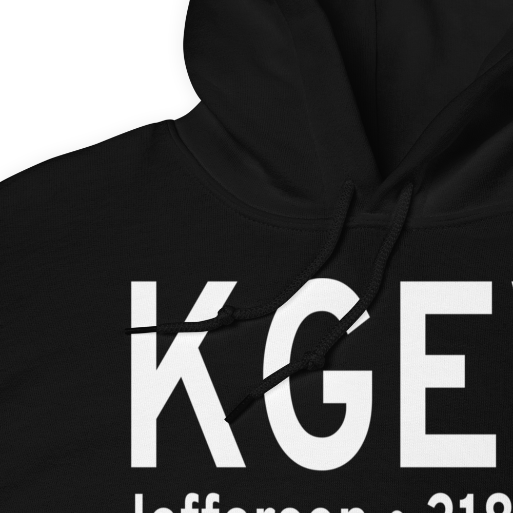 Ashe County Airport (KGEV) ICAO Hoodie Sweatshirt 