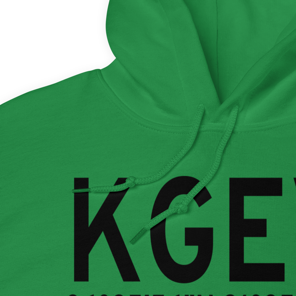 Ashe County Airport (KGEV) ICAO Hoodie Sweatshirt 
