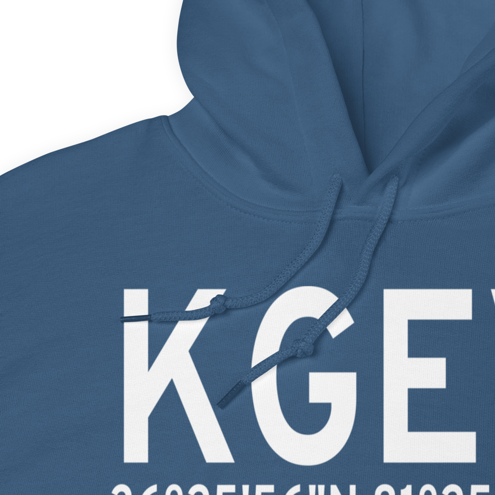 Ashe County Airport (KGEV) ICAO Hoodie Sweatshirt 