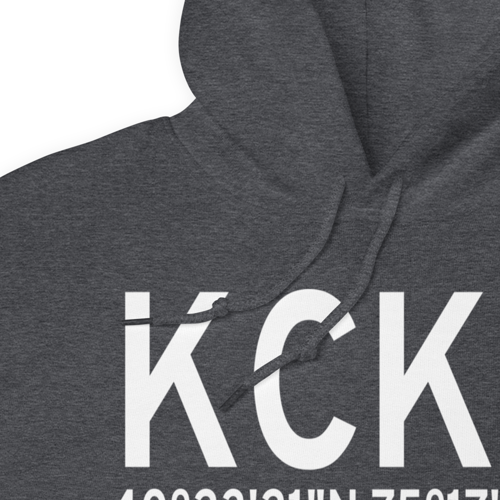 Pennridge Airport (KCKZ) ICAO Hoodie Sweatshirt 