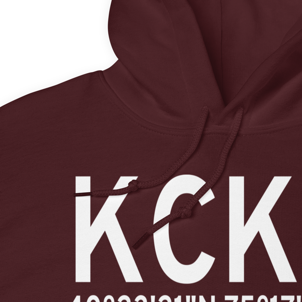 Pennridge Airport (KCKZ) ICAO Hoodie Sweatshirt 