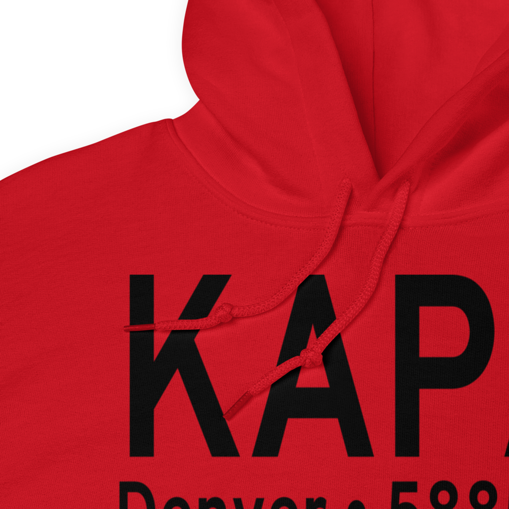 Centennial Airport (KAPA) ICAO Hoodie Sweatshirt 