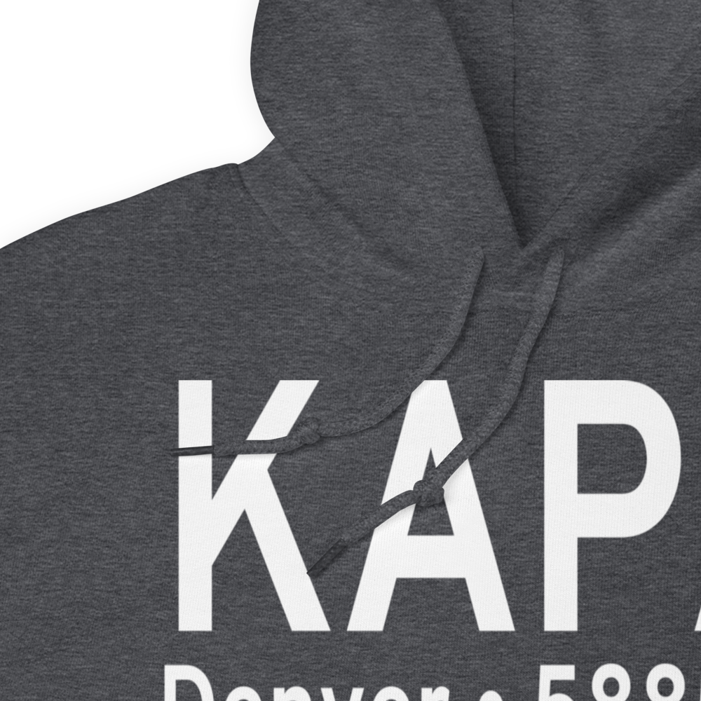 Centennial Airport (KAPA) ICAO Hoodie Sweatshirt 