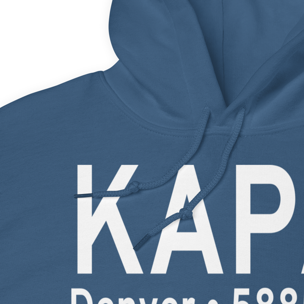 Centennial Airport (KAPA) ICAO Hoodie Sweatshirt 