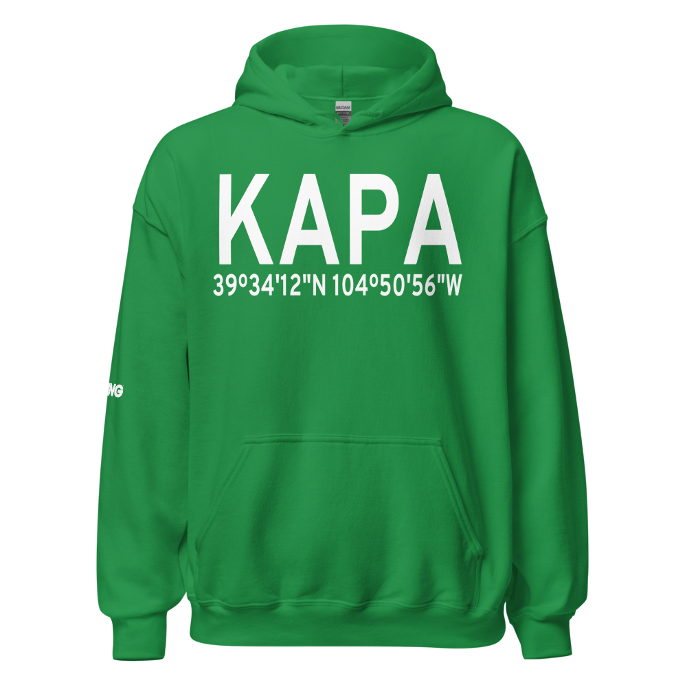 Centennial Airport (KAPA) ICAO Hoodie Sweatshirt 