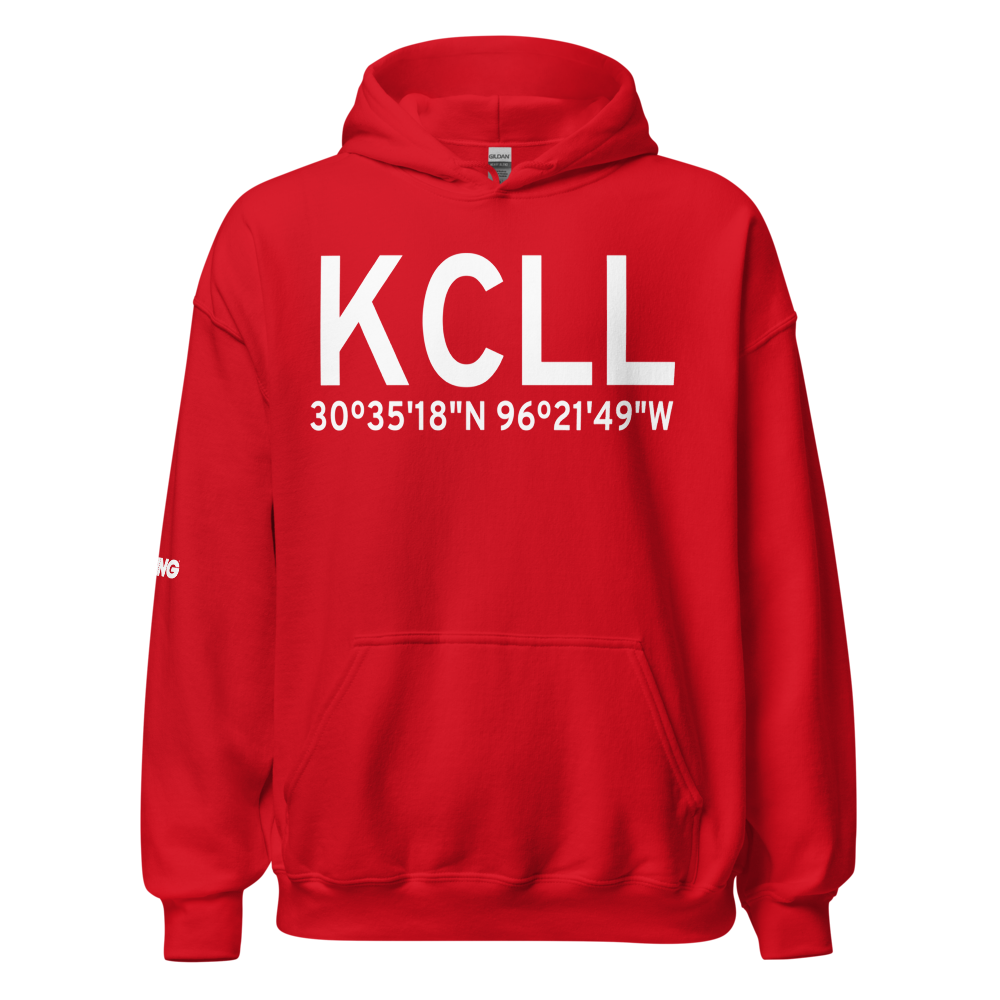 Easterwood Field (KCLL) ICAO Hoodie Sweatshirt 