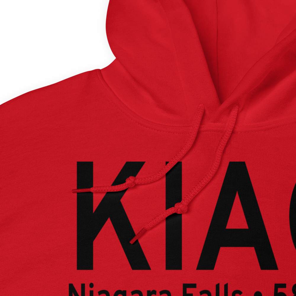 Niagara Falls International Airport (KIAG) ICAO Hoodie Sweatshirt 