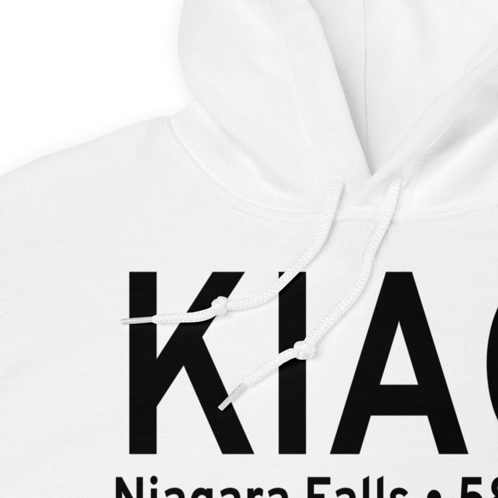 Niagara Falls International Airport (KIAG) ICAO Hoodie Sweatshirt 