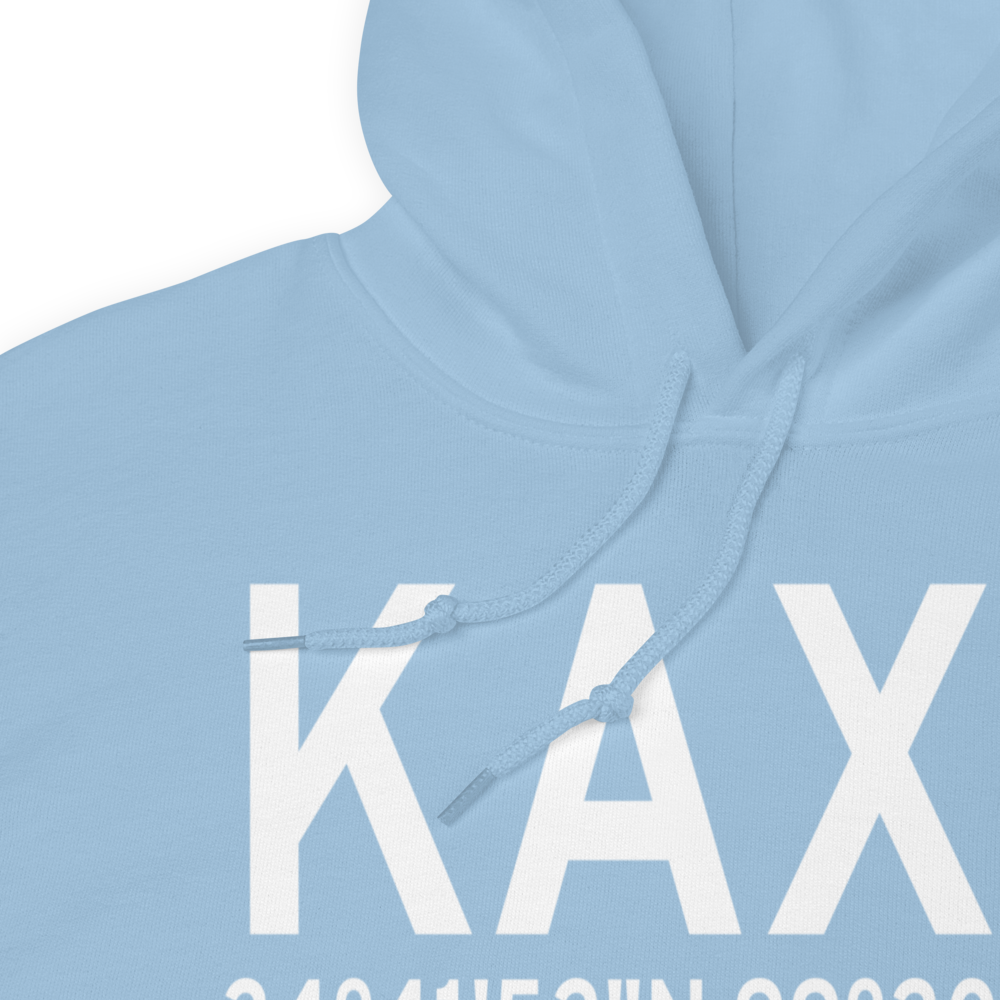 Altus Quartz Mountain Regional Airport (KAXS) ICAO Hoodie Sweatshirt 