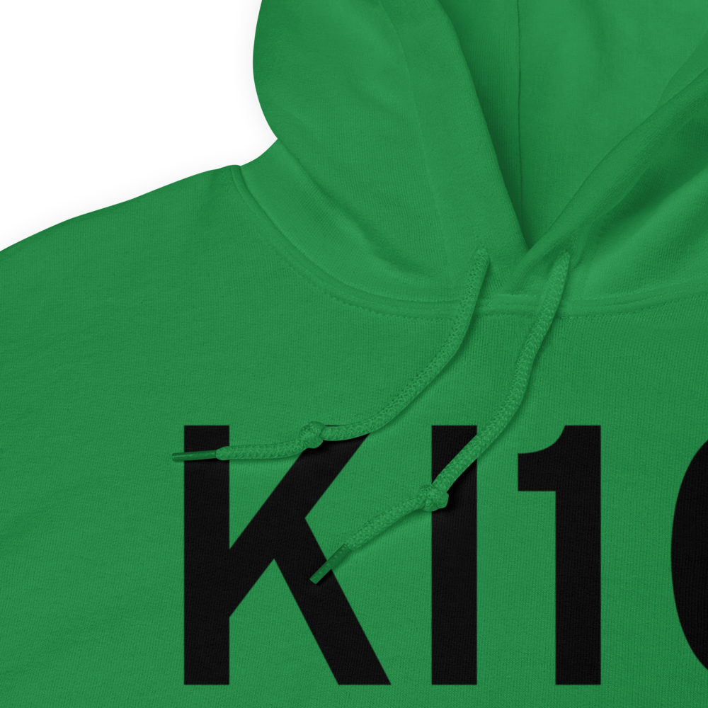 Noble County Airport (KI10) ICAO Hoodie Sweatshirt 