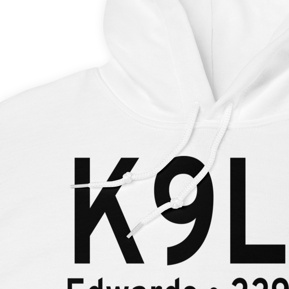 Edwards Af Aux North Base Airport (K9L2) ICAO Hoodie Sweatshirt 