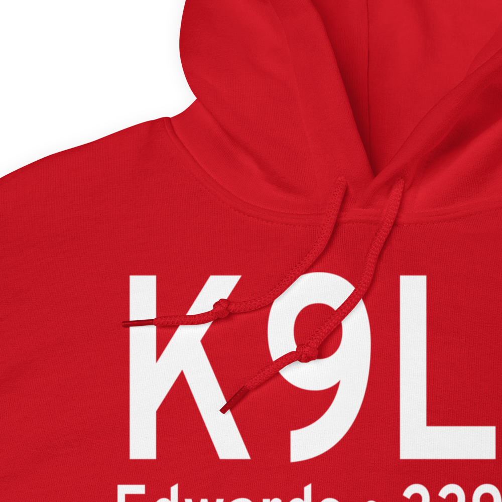 Edwards Af Aux North Base Airport (K9L2) ICAO Hoodie Sweatshirt 