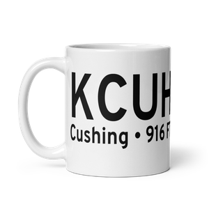 Cushing Municipal Airport (KCUH) ICAO Mug