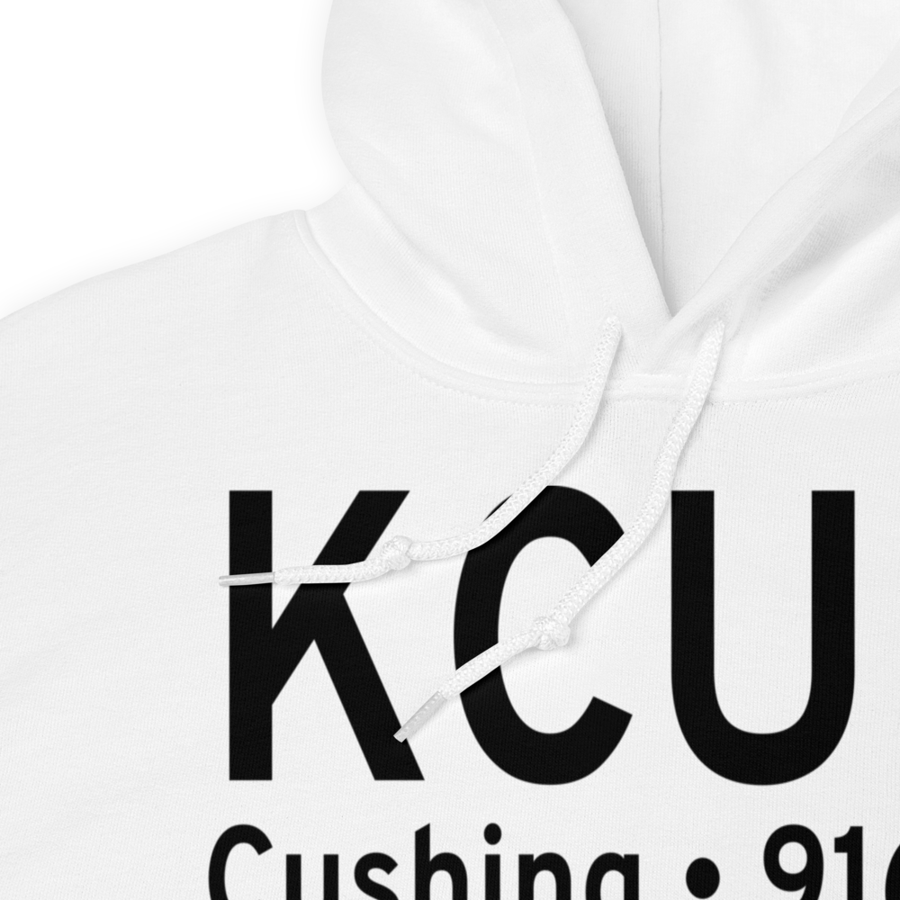 Cushing Municipal Airport (KCUH) ICAO Hoodie Sweatshirt 