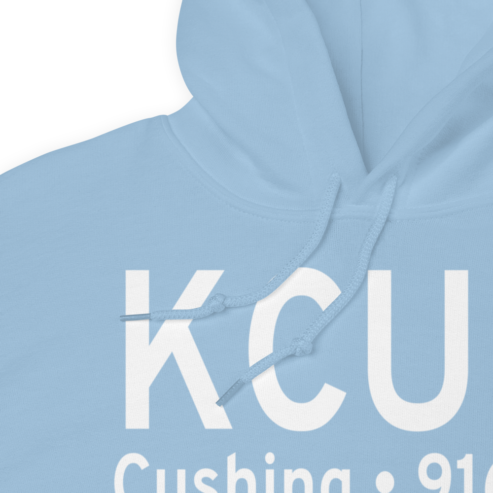 Cushing Municipal Airport (KCUH) ICAO Hoodie Sweatshirt 