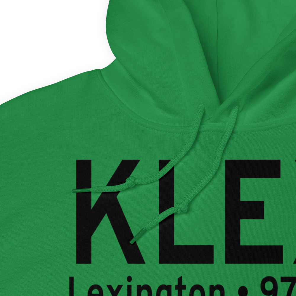 Blue Grass Airport (KLEX) ICAO Hoodie Sweatshirt 